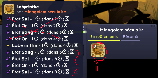 Tutoriel enchantements du minogolem